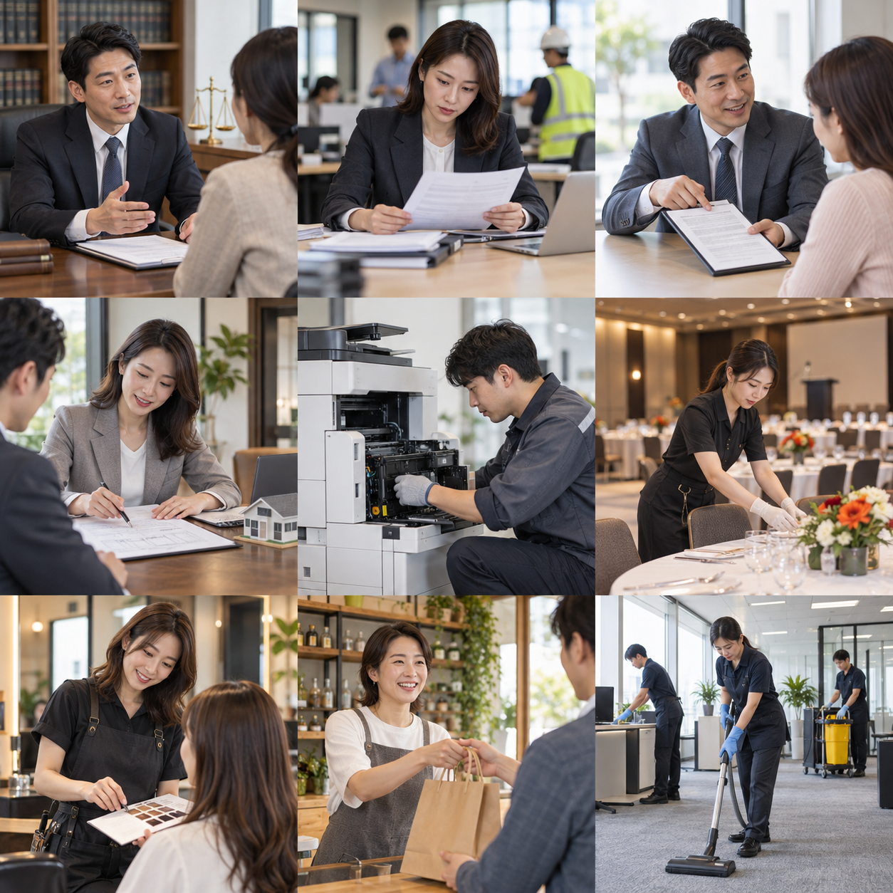 행사기획·렌탈업체 업종을 보여주는 사진